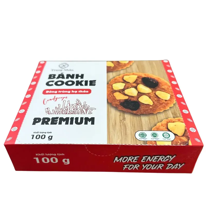 Bánh Cookie Đông Trùng Hạ Thảo Premium 100g - ảnh 4