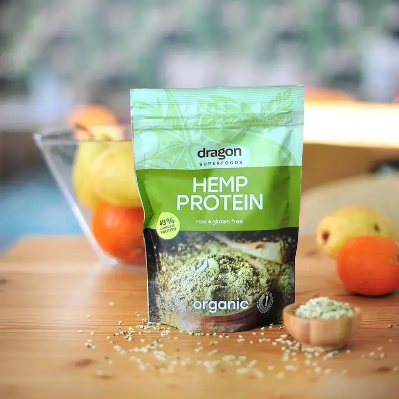 Bột Protein Hạt Gai Dầu Hữu Cơ Dragon Superfoods 200g - ảnh 3