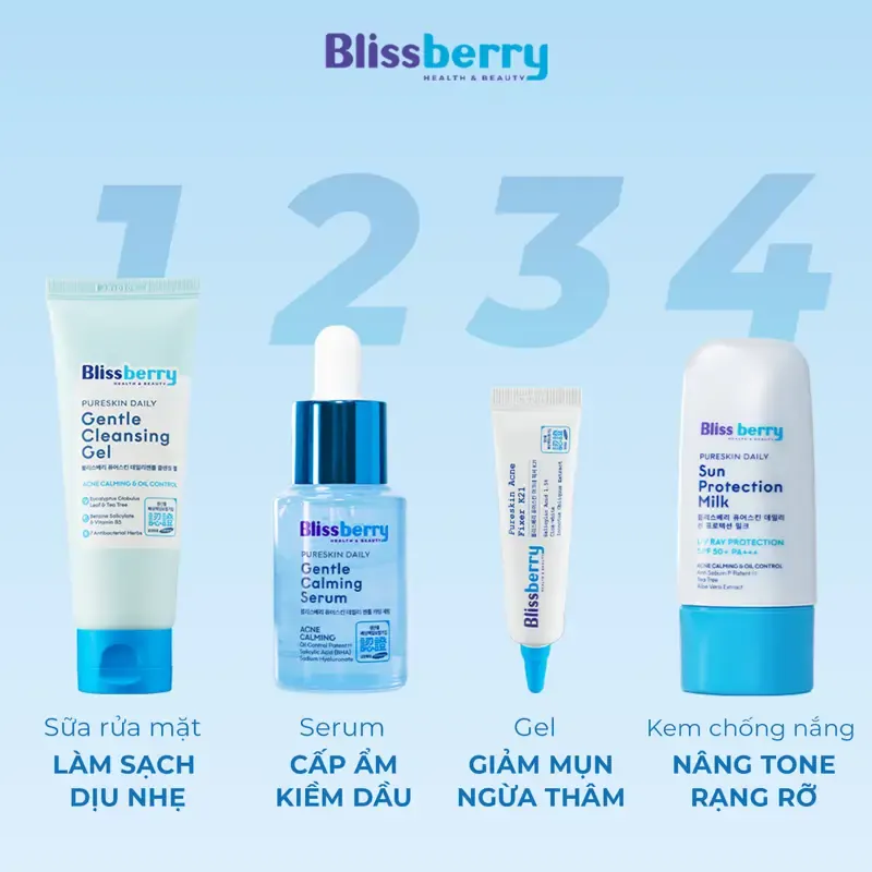 Gel Bôi Mụn Giảm Sưng & Mờ Thâm Blissberry 15ml - ảnh 5
