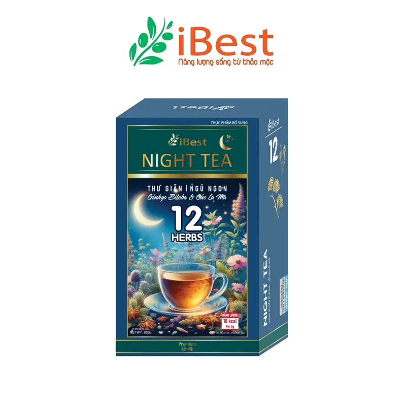 Trà Ngủ Ngon iBest Night Tea Hòa Tan (20 Gói)