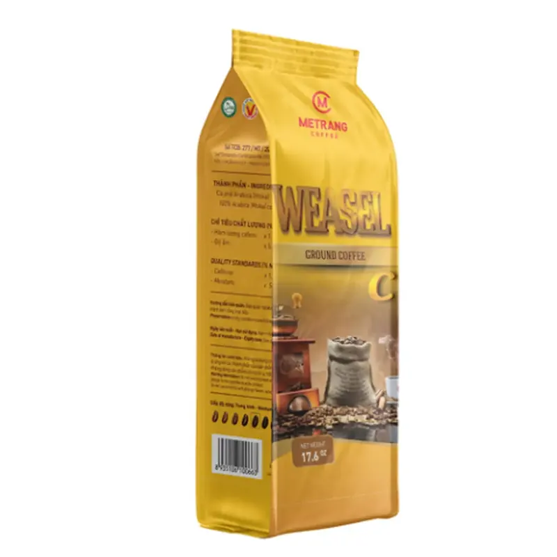 Cà Phê Chồn Rang Xay Mê Trang - Túi Bột 500g