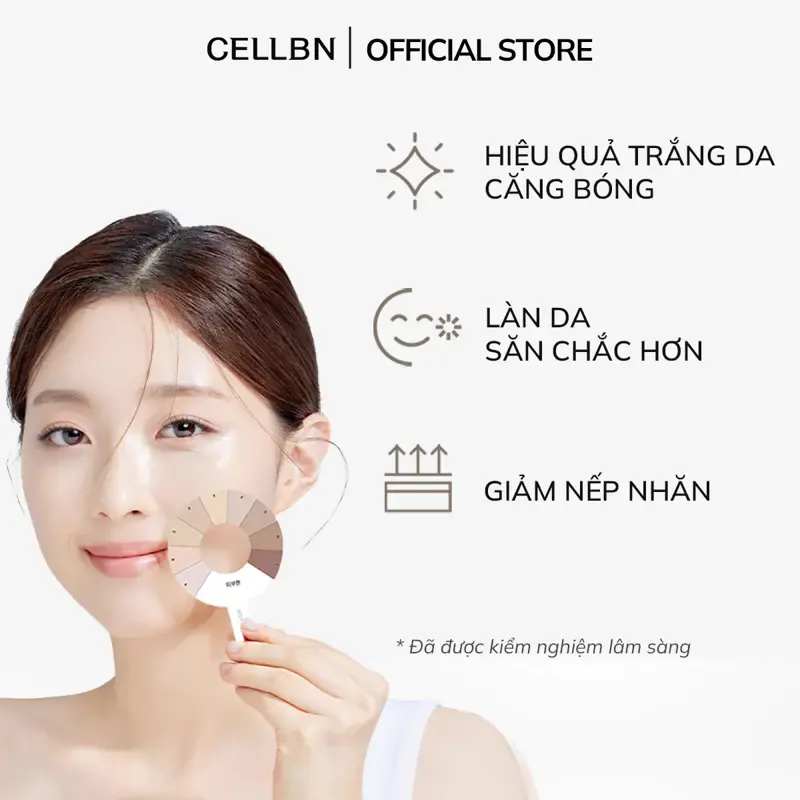 Kem Dưỡng Trắng Giảm Nếp Nhăn Glutathione CELLBN 50g - ảnh 3