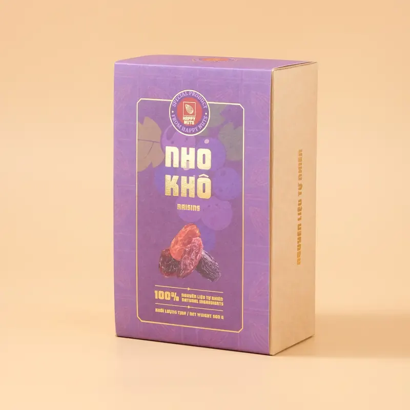 Nho Khô 3 Màu Happy Nuts 500gr - ảnh 2