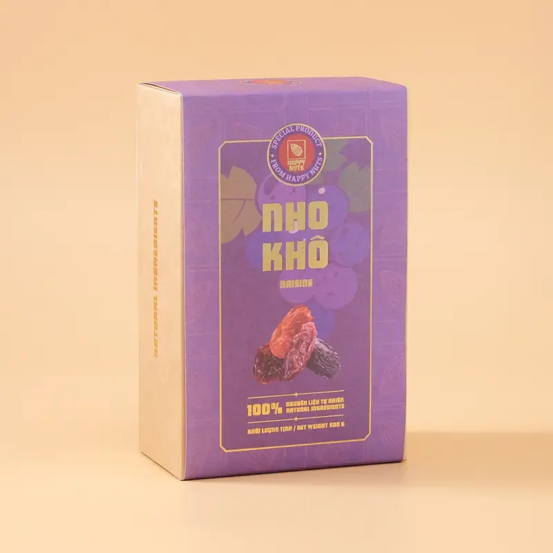 Nho Khô 3 Màu Happy Nuts 500gr - ảnh 3
