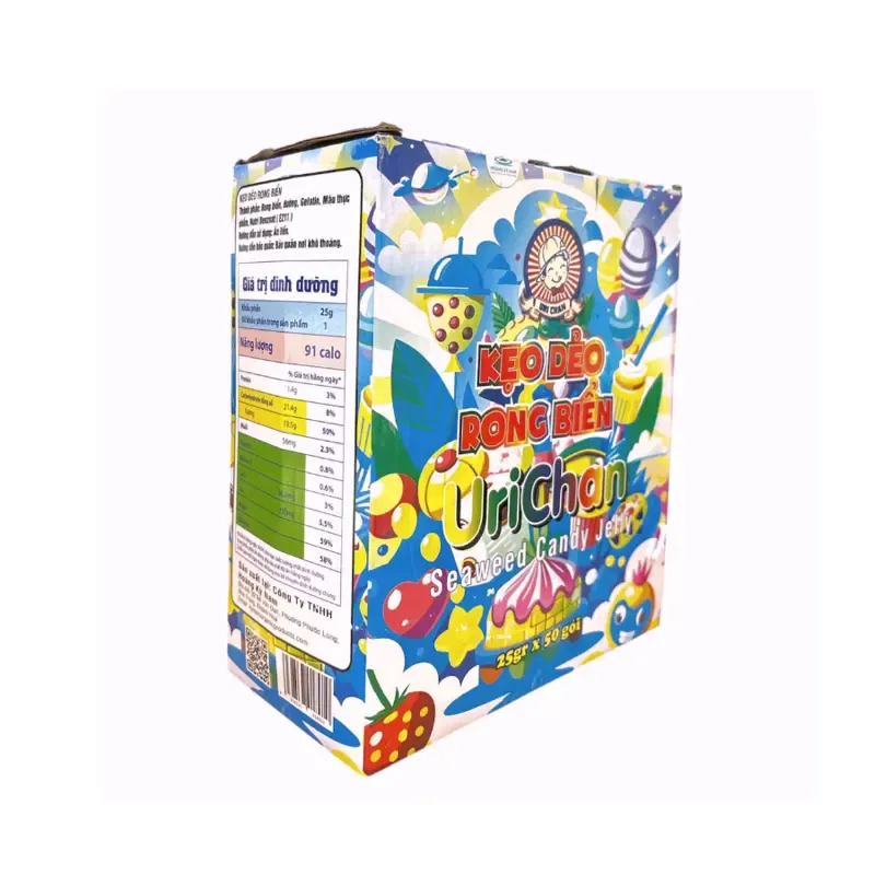 Kẹo Dẻo Rong Biển Urichan (Hộp 50 Gói x 25g) - ảnh 2