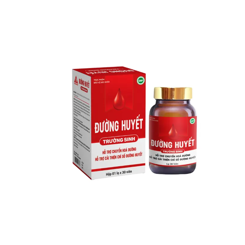 Viên Uống Hỗ Trợ Cải Thiện Chỉ Số Đường Huyết Trường Sinh Group – Hộp 30 Viên